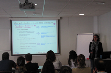 Sesión de formación en el IISGM, 25/04/2014, Anna Riera Sesión de Formación en el IISM, 24 de abril de 2014